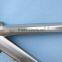 Titanium 700C road bike frame 46cm with internal cable routing