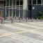 High Quality Automatic Electric Mechanical Bollard 219*600mm Battery Operated Bollards for Pedestrain Garage Door