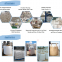 Tubular Sand Bag Polypropylene Woven Big Jumbo Bag 1000kg for Cement