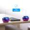 Amazons Hot Sale Product Custom logo waterproof speaker metal round shaped deep bass portable blue tooth M3 mini speaker