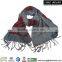 Hot Selling Acrylic Woven Scarf With Fringes For AW 16