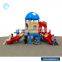 Small Cheap kids plastic slide mcdonalds used outdoor playground equipment material