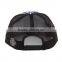 Stylish sexy girl printing embroidery patch 5 panel cheap trucker cap