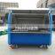 Blue Food Cart Beach Food Truck Hot Dog Hamburger Ice Cream Cart Blue Multi-function Mobile Food Trucks Room the Food Truck