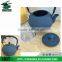 oem custom antique enamel cast iron teapot with different design