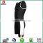 Women's high quality Tri suit black and white with Italy MITI fabric