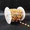 $4/meter by Trade Assurance- Natural stone rose crystal quartz beaded chains for necklace DIY