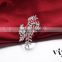 Top Quality Turkish Wholesale Fashion Rhodium Plated Jewelry, 925 Sterling Silver Ring