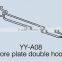 Pore Plate Double Hook Metal j Hook Metal Long Hooks