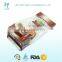 best quality factory price laminated clear square bottom bag for snack