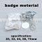 Hot Sale 75mm Round Pin button badge material