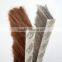 Customizable exterior door plastic adhesive weather stripping