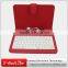 Print canada flag leather tablet back cover for 10inch tablets