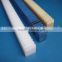 white enginering plastic CNC machined uhmwpe gear rack and pinion
