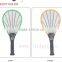 Yiwu mosquito racket manufactory beautiful designed TB-8006 rechargeable mosquito-hitting swatter