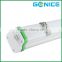 Dimmable waterproof led tri-proof light/IP65 waterproof led tube/led batten fitting 150cm 60w 80w 5 years warranty
