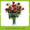 Natural exquisite flower real touch single carnation for mother's day