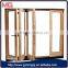 Luxury new house competitive price aluminum balcony folding screen door