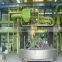 Large and heavy Metal Casting Surface Cleaning Trolley Type Shot Blasting Machine
