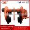 Hebei Junda 0.5T 1t 1.5T 2T 3T 5T 10T GCT series geared trolleys industrial geared trolley