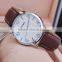 Classic Genuine Leather EYKI Brand Men Watches Water Resistant Women Quartz Watch