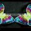 Sequin Butterfly Applique/sequin Patches /sequin Patches Design Motif for Dress/clothing/girls