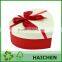 Exquisite 2014 cheap packaging paper hearted shape gift box