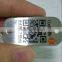 Durable use metal engraved lable stickers