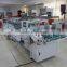 Clear packing boxes folder and gluing machine,PVC boxes folding and gluing machine