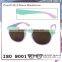 Trendy round shape gradient colour super vintage retro sunglasses