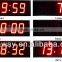 led digital wall clock,led calendar clock,led digital timer clock, countup clock countdown clock
