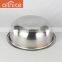 wholesale 9Pcs metal salad bowl/round wash basin/stainless steel bowl