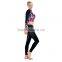 wholesale gym sport suit women sportswear rush guard lycra