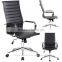 new style pu leather waiting room arm pad executive black office chairs