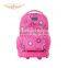 Child and girls school trolley bag