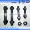 custom made zinc coated carbon steel class 8.8 bolt