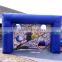 Outdoor Inflatable Sports Hoop Inflatable Football Shooting Target