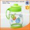 hot selling 1550ml glass water kettle with plastic lid and color decal