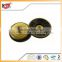 Custom With Engraved Logo Ring Metal Snap Button Hand Press Type Buttons 2016