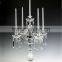 The latest design Crystal base support crystal candle hodler with popular shape