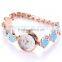 Fashion alloy geneva bracelets watches 2016