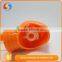 New design small plastic cute fish shaped animal soap blowing bubble gun toys