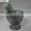 New Design! Green Mortar and Pestle 10x10.5cm 1.31kg