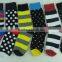 custom Man's solid color high quality black color dress sock tube socks