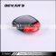 Safety Bright Mountain Bike Solar Taillight Bicycle LED Warning Light