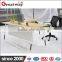 modern reception desk powder coating finished metal table
