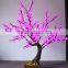 Hot sell high simulation led small home artificial flower tree bonsai