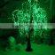 2016 white outdoor led artificial tree/led weeping willow tree lighting