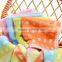 100% cotton square circle hand towel