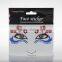 2016 popular acrylic jewel eye shadow stickers face mask tatoo sticker